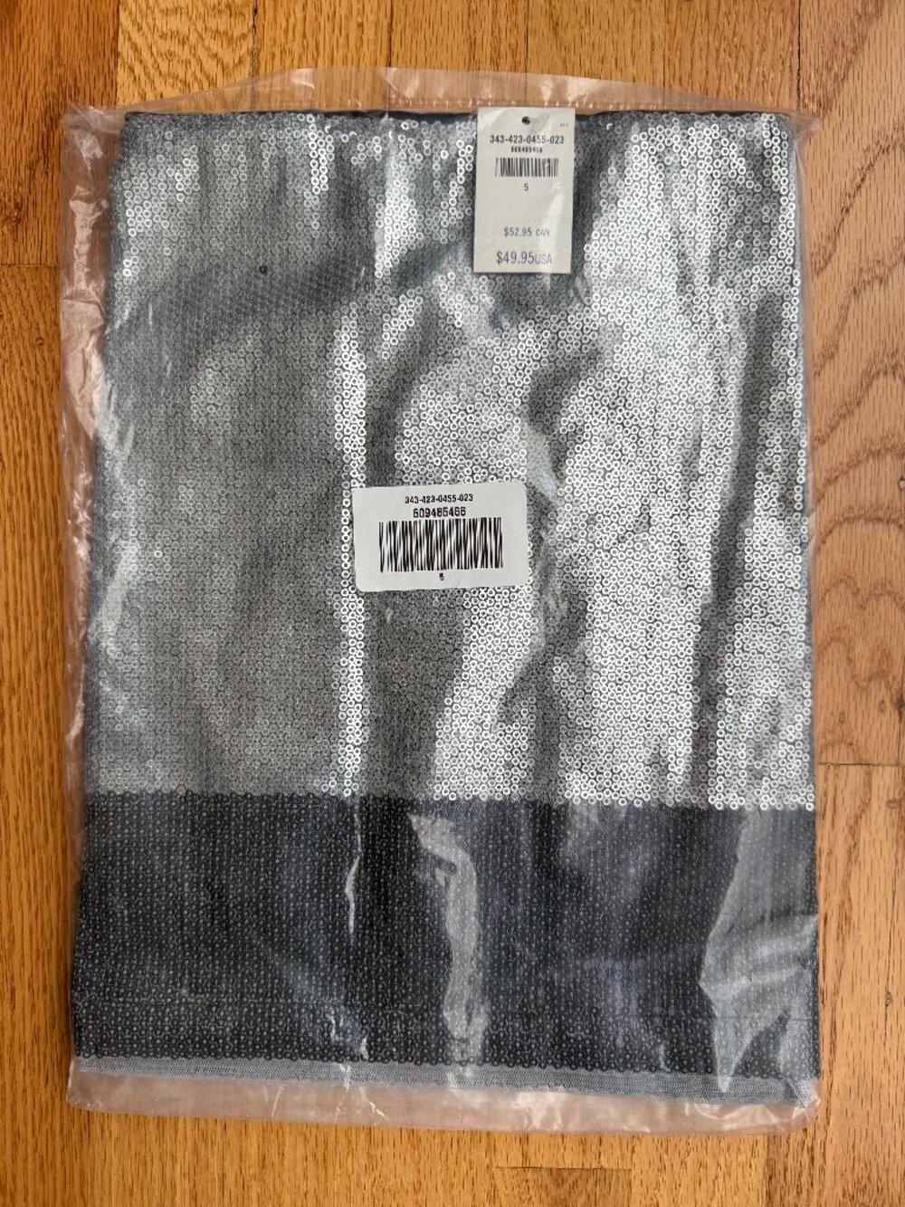 NWT Hollister Two-Tone Silver & Black Sequin Mini Skirt Party Glam Size 5